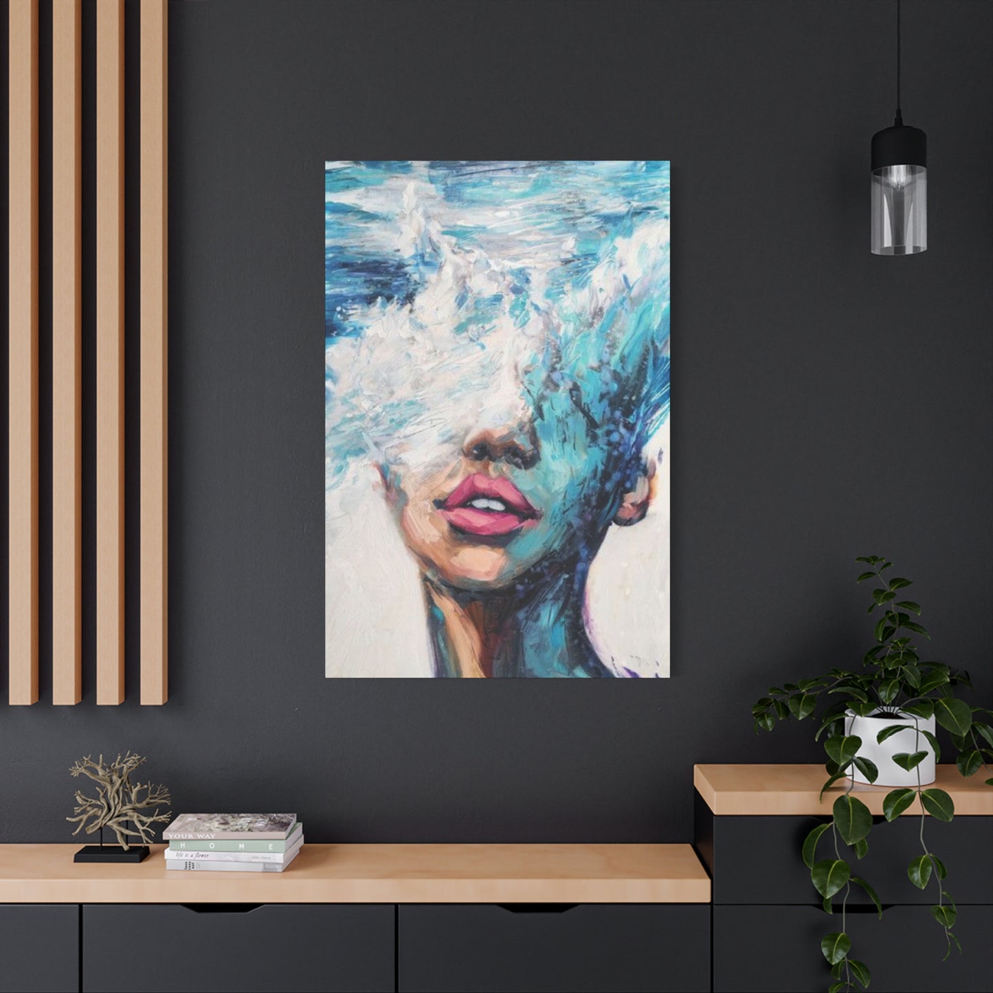 Women In Water Abstract Modernism Wall Art & Canvas Prints