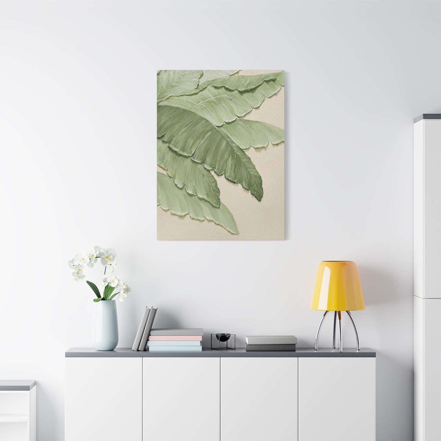 Green Palm Tree Leaves Wall Art & Canvas Prints