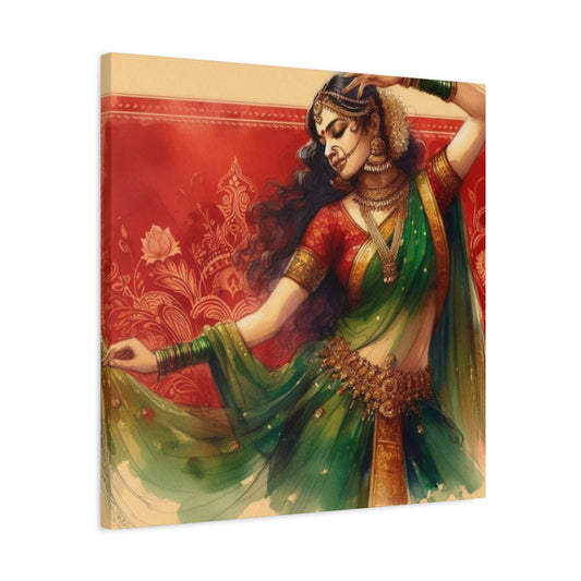 Indian Women Dancing Wall Art & Canvas Prints