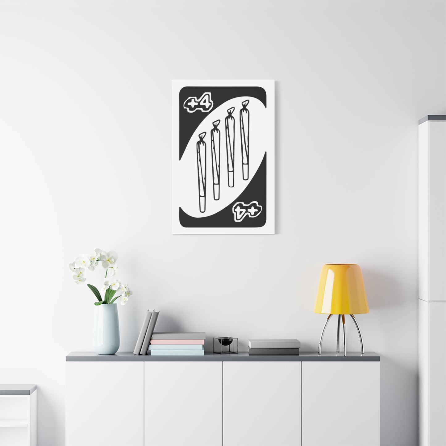 Four Plus Joints Marijuana Wall Art & Canvas Prints