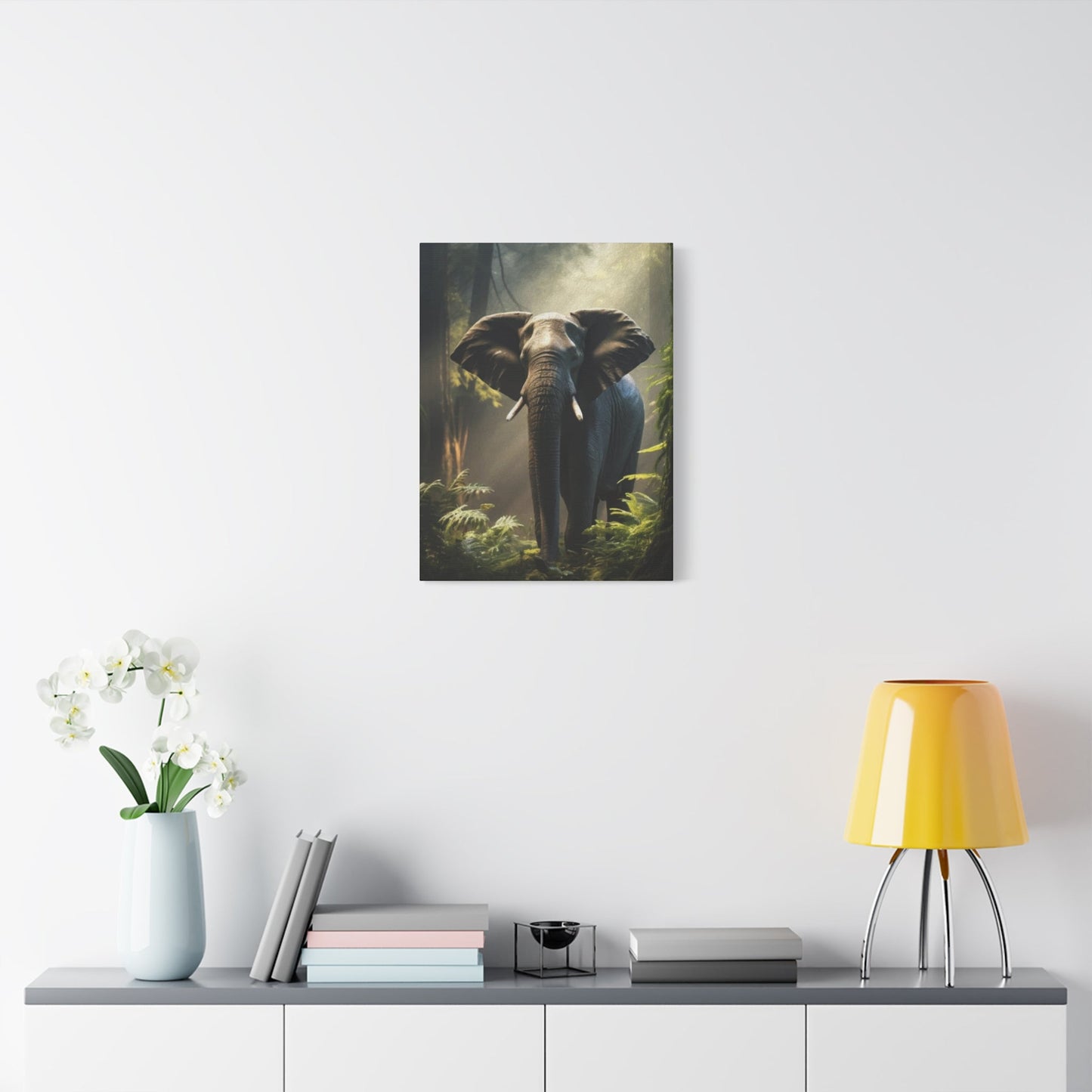 Wild Elephant Wall Art & Canvas Prints