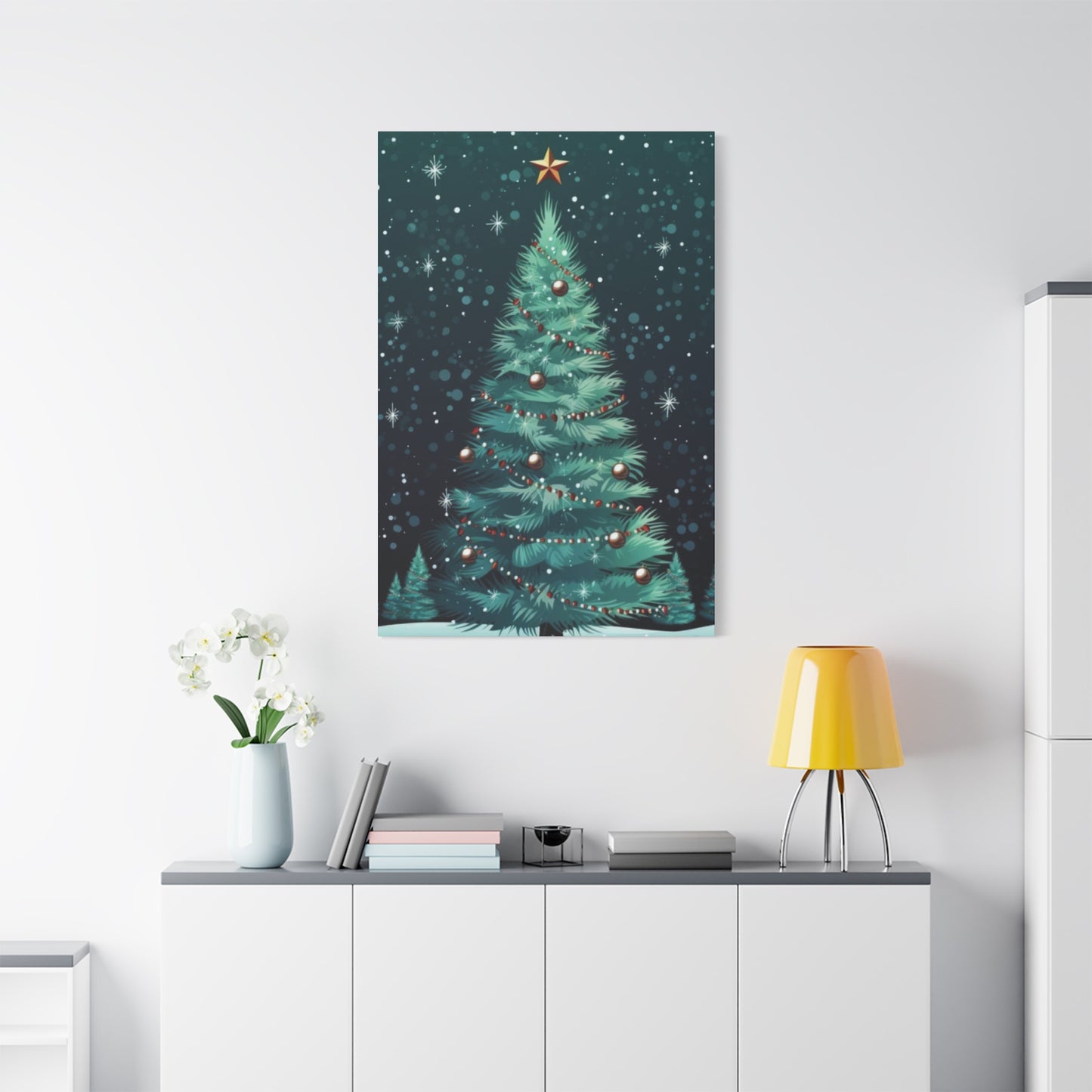 Christmas Tree Decoration Wall Art & Canvas Prints