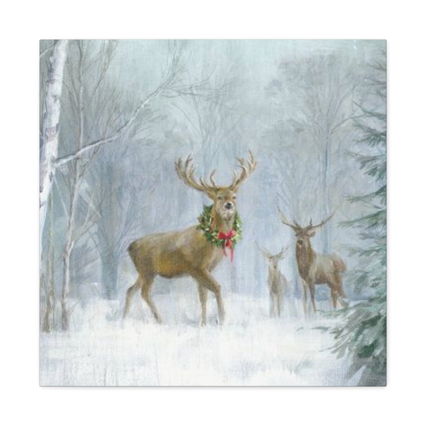 Family of Reindeer Wall Art & Canvas Prints