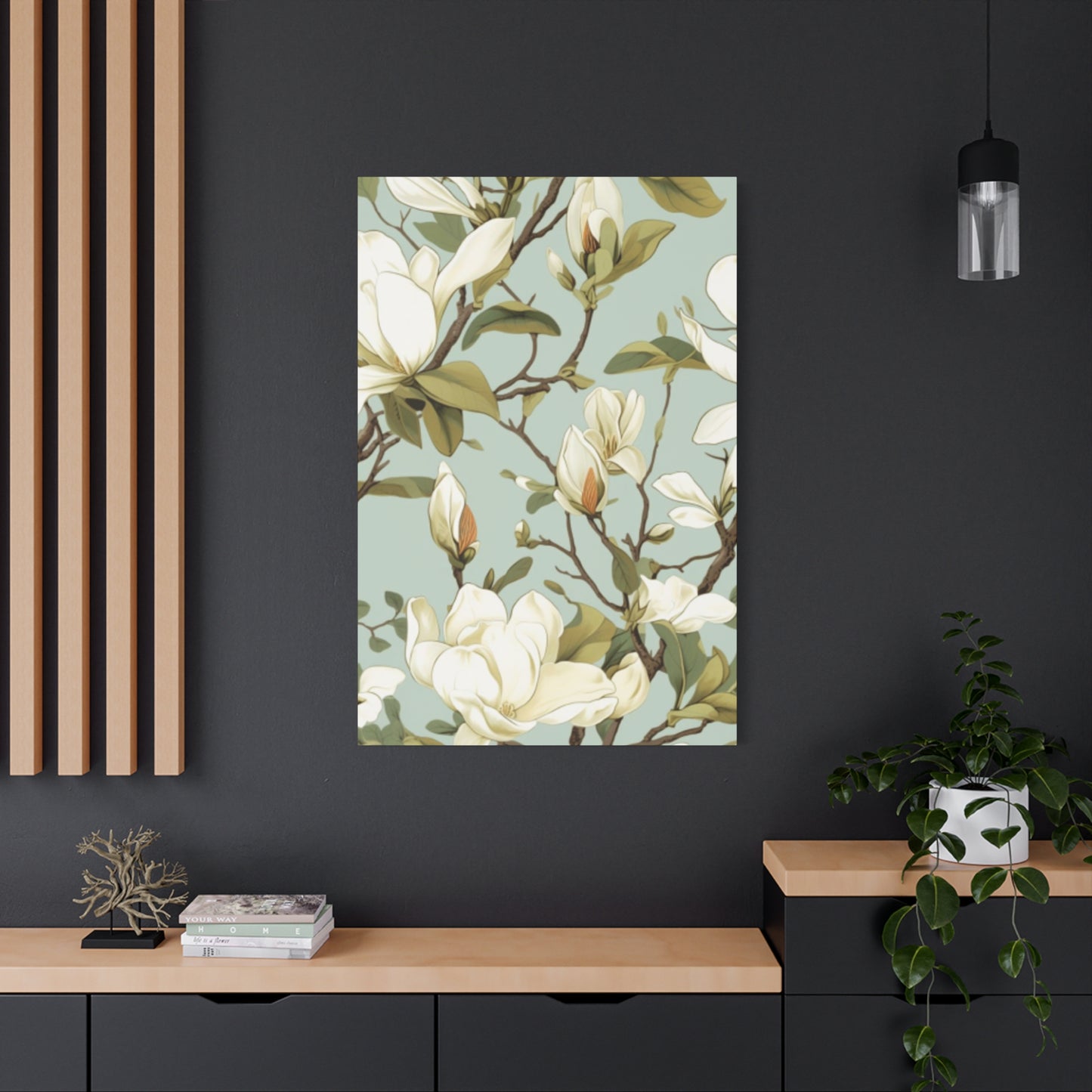 Beautiful Magnolia Baby Flower Plant Wall Art & Canvas Prints