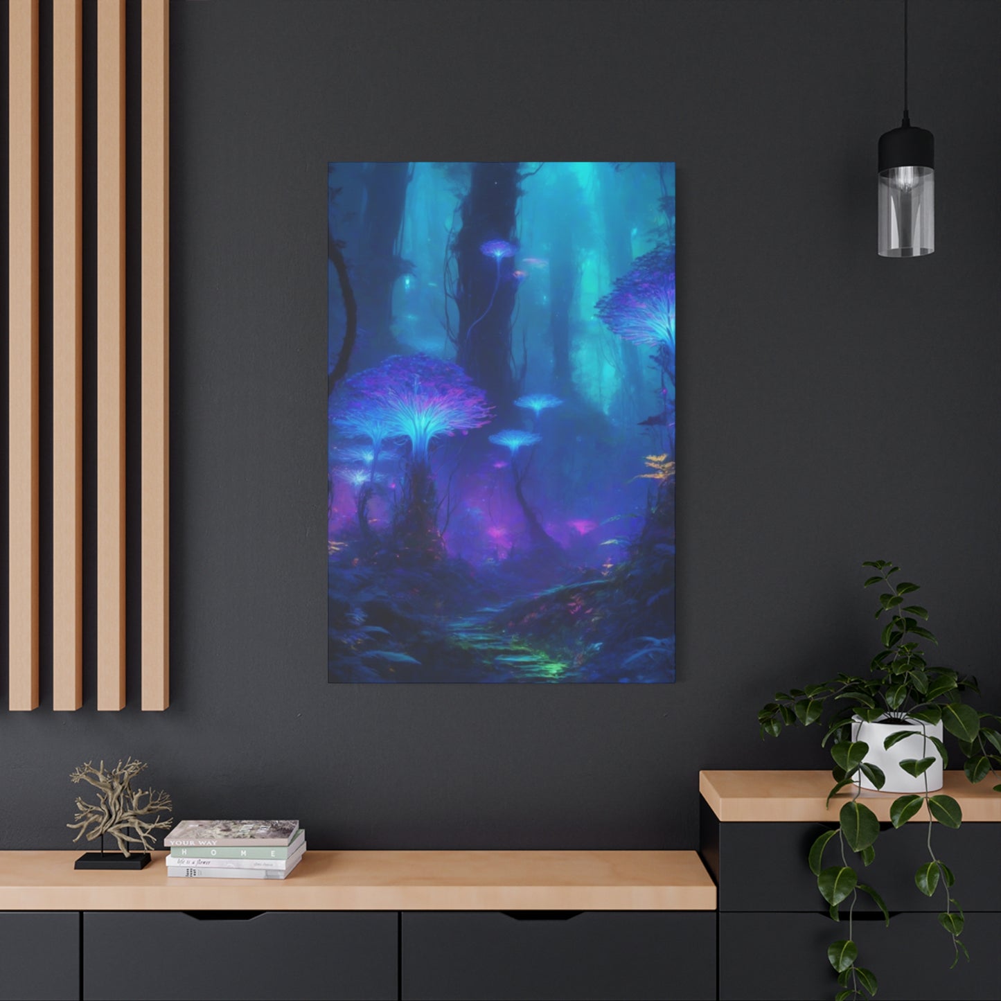 Glowing Forest Wall Art & Canvas Prints