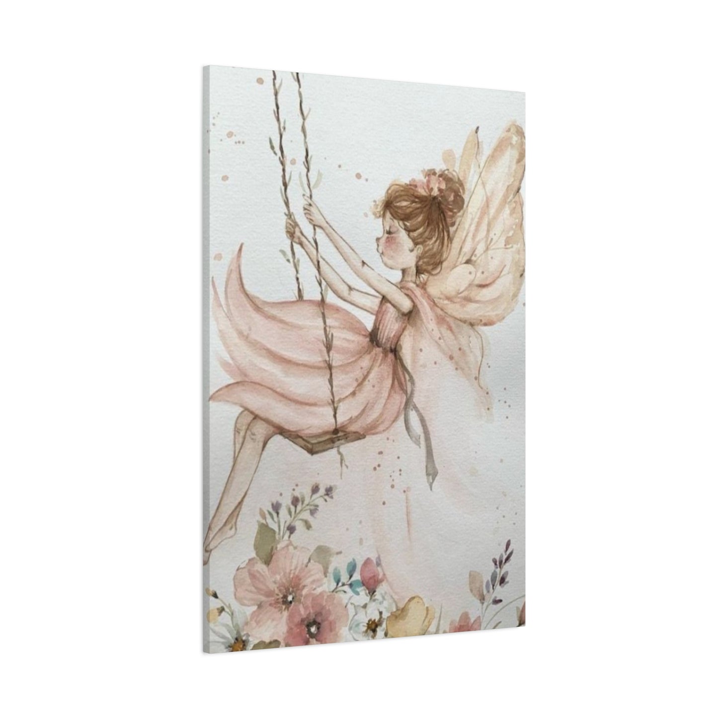 Girl Swing Fairies Wall Art & Canvas Prints