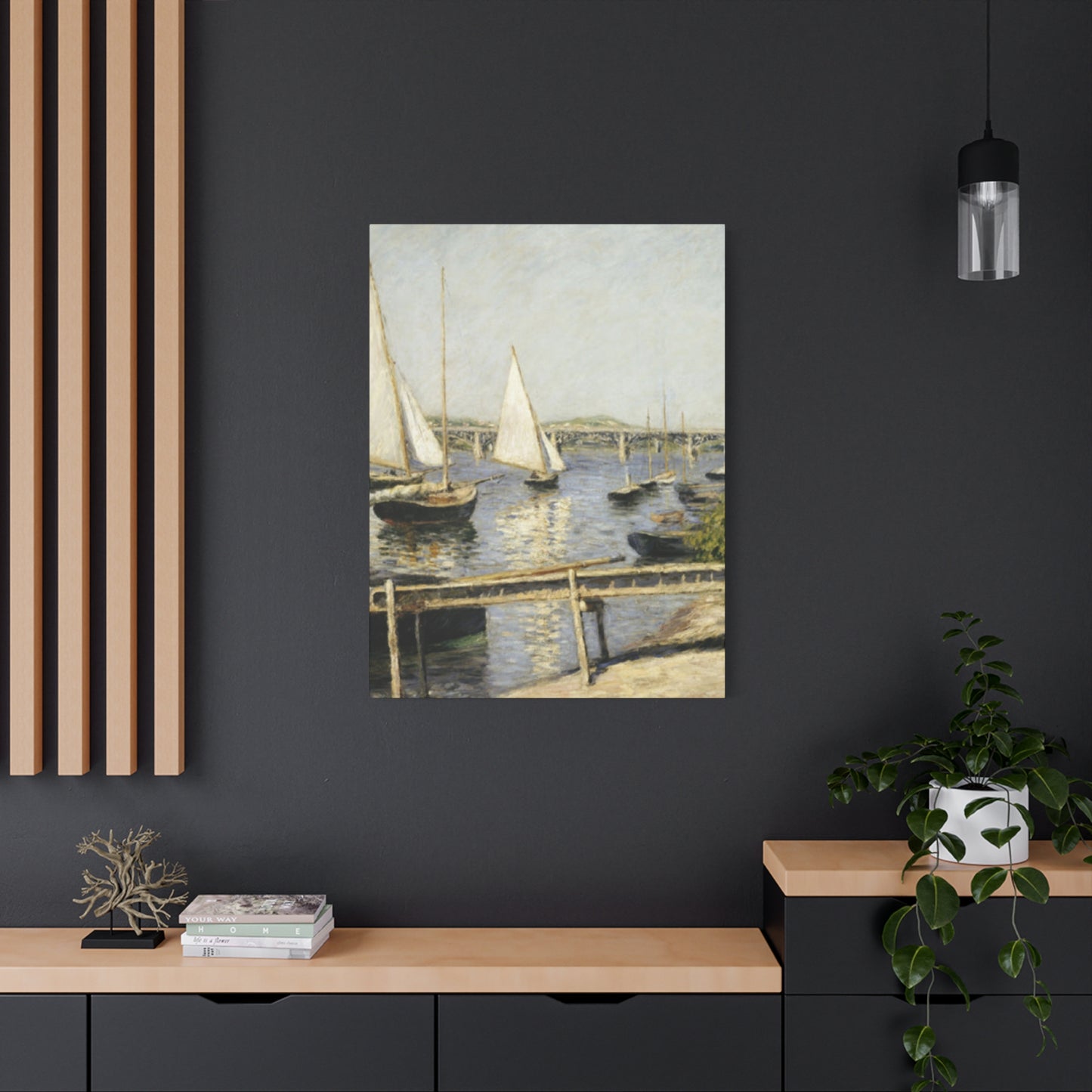 Gustav Sailboat Painting Wall Art & Canvas Prints