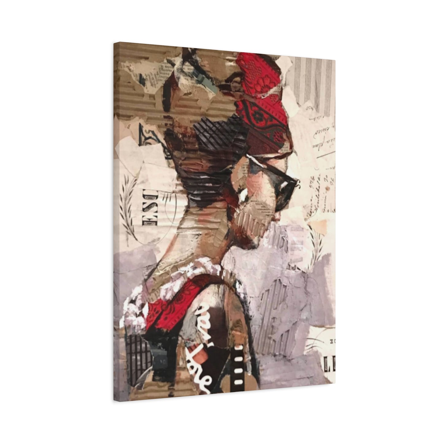 Women Abstract Mixed Media Wall Art & Canvas Prints