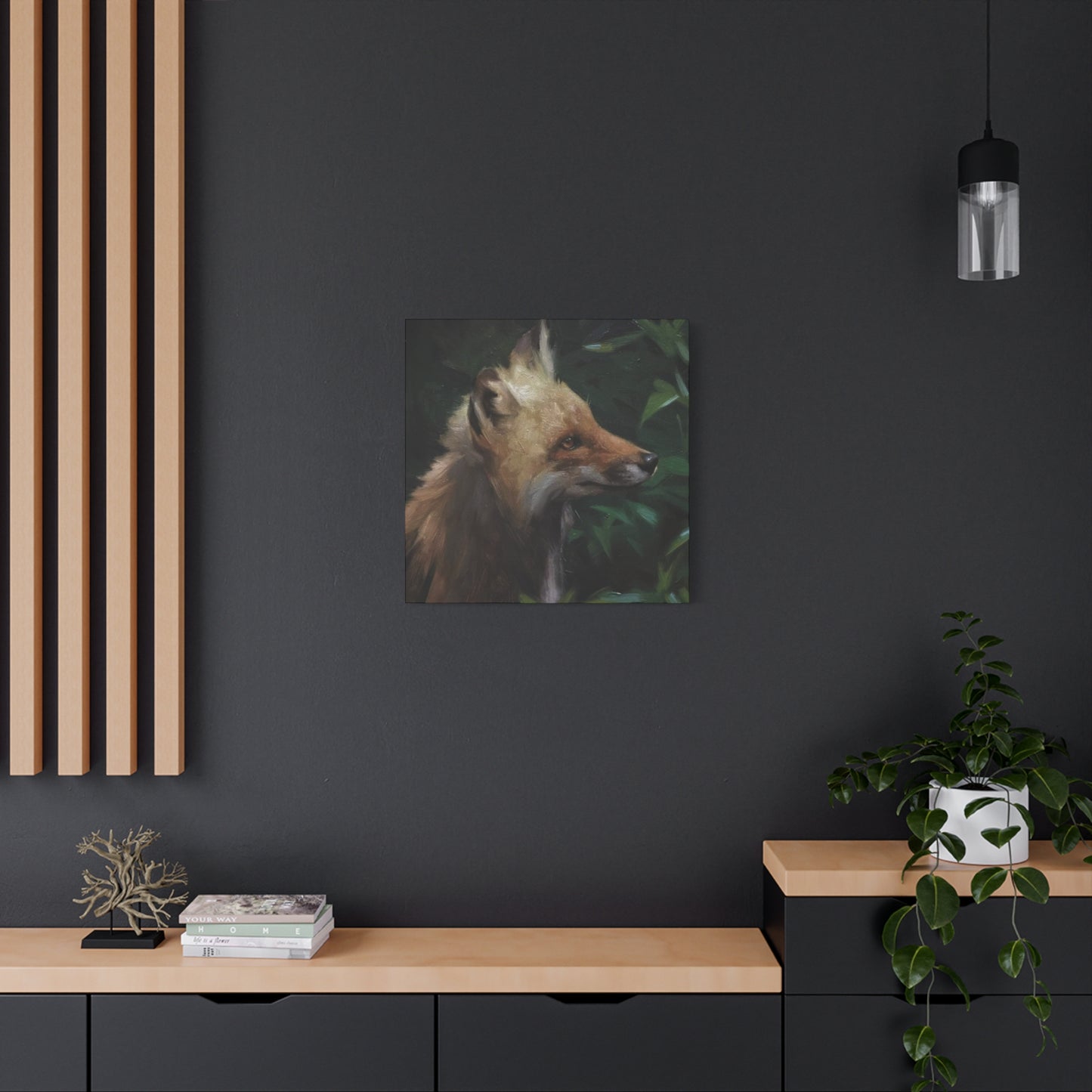 Little Baby Fox Wall Art & Canvas Prints