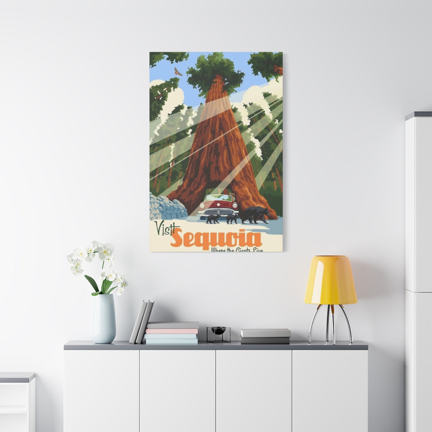 Sequoia Poster The National Park Wall Art & Canvas Prints