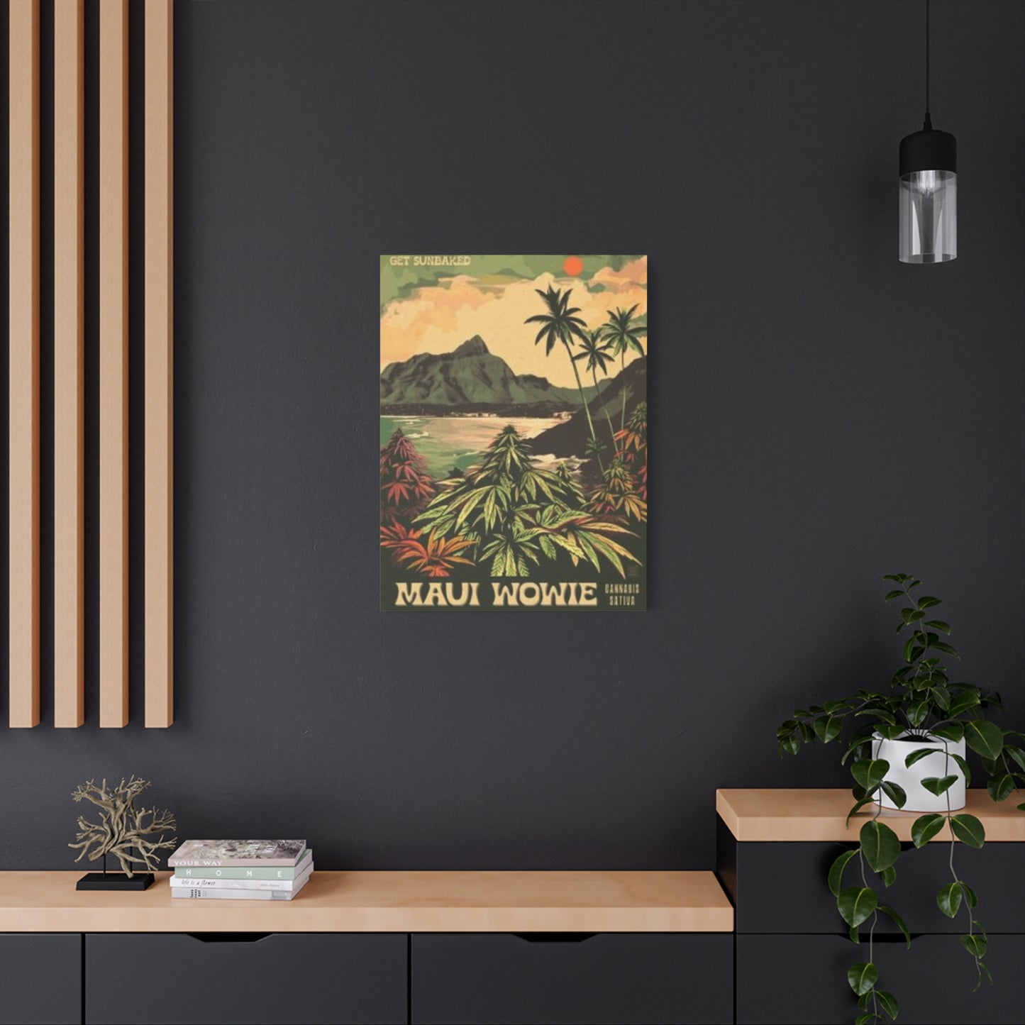 Maui Wowie Marijuana Wall Art & Canvas Prints