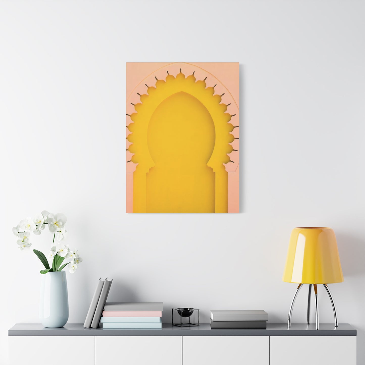 Window Design Of the City Moroccan Wall Art & Canvas Prints