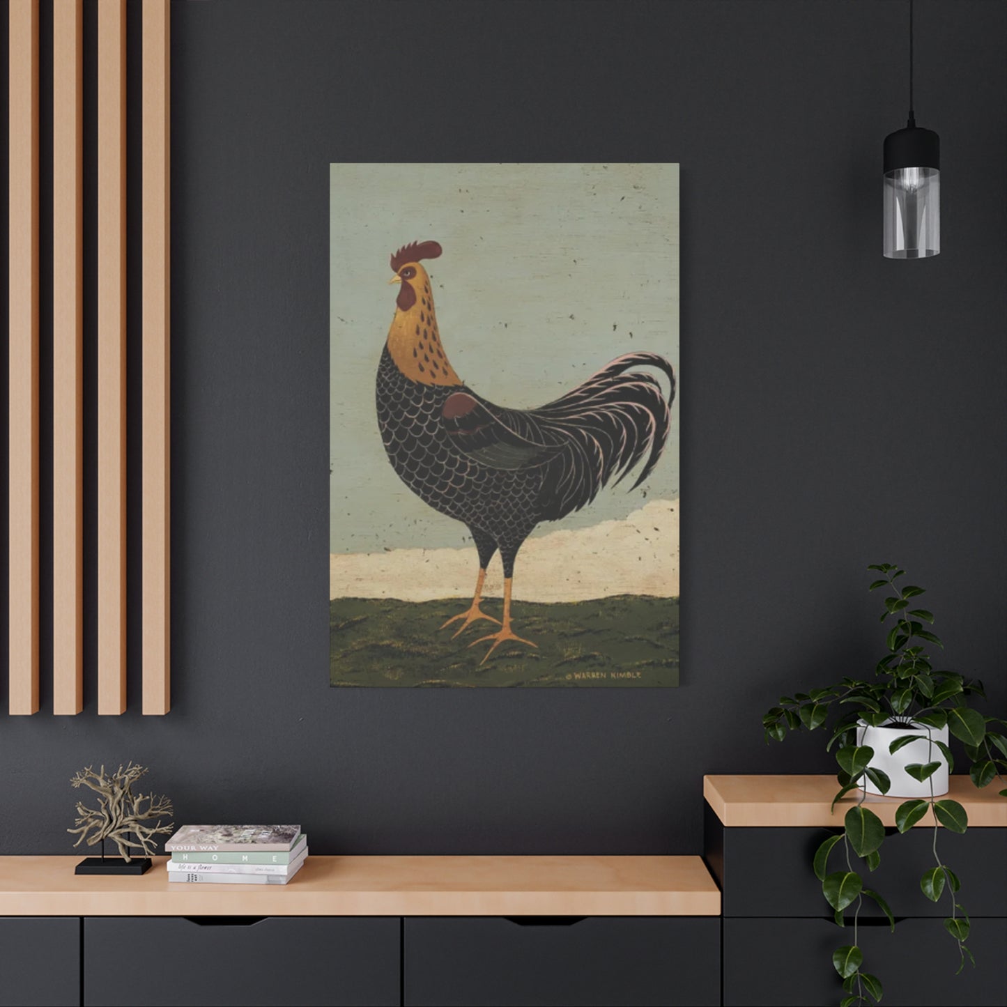 Beautiful Chicken Kimble Warren Wall Art & Canvas Prints