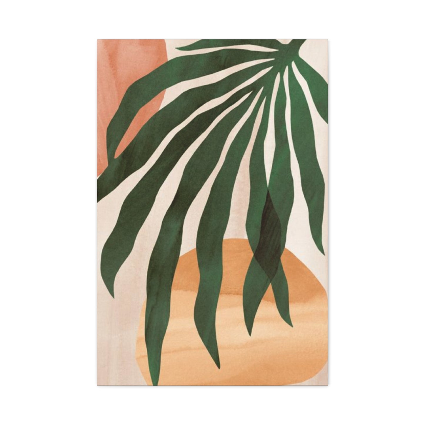 Leaves Plant Olive Green Wall Art & Canvas Prints