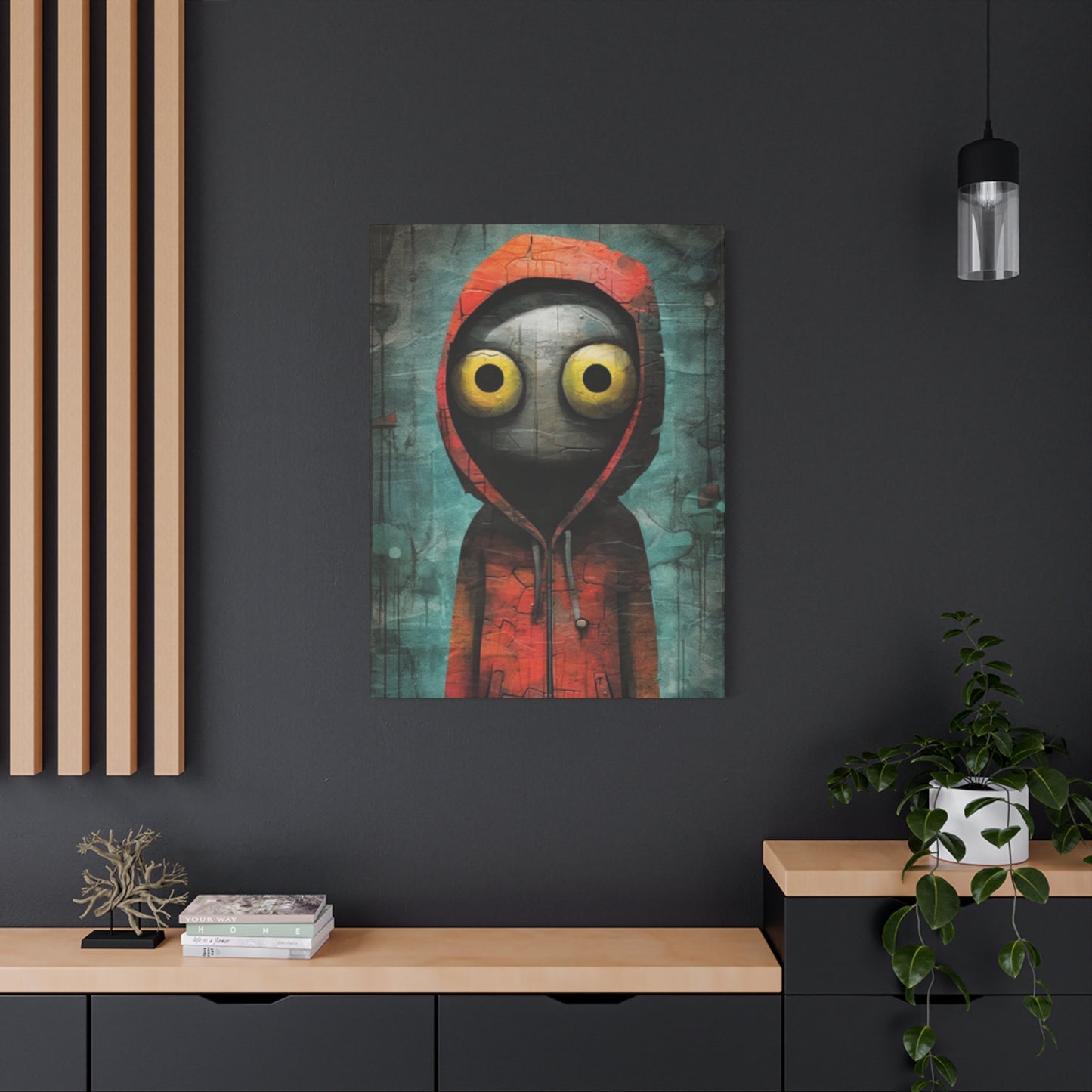 Alien Man Cave Decor Wall Art & Canvas Prints