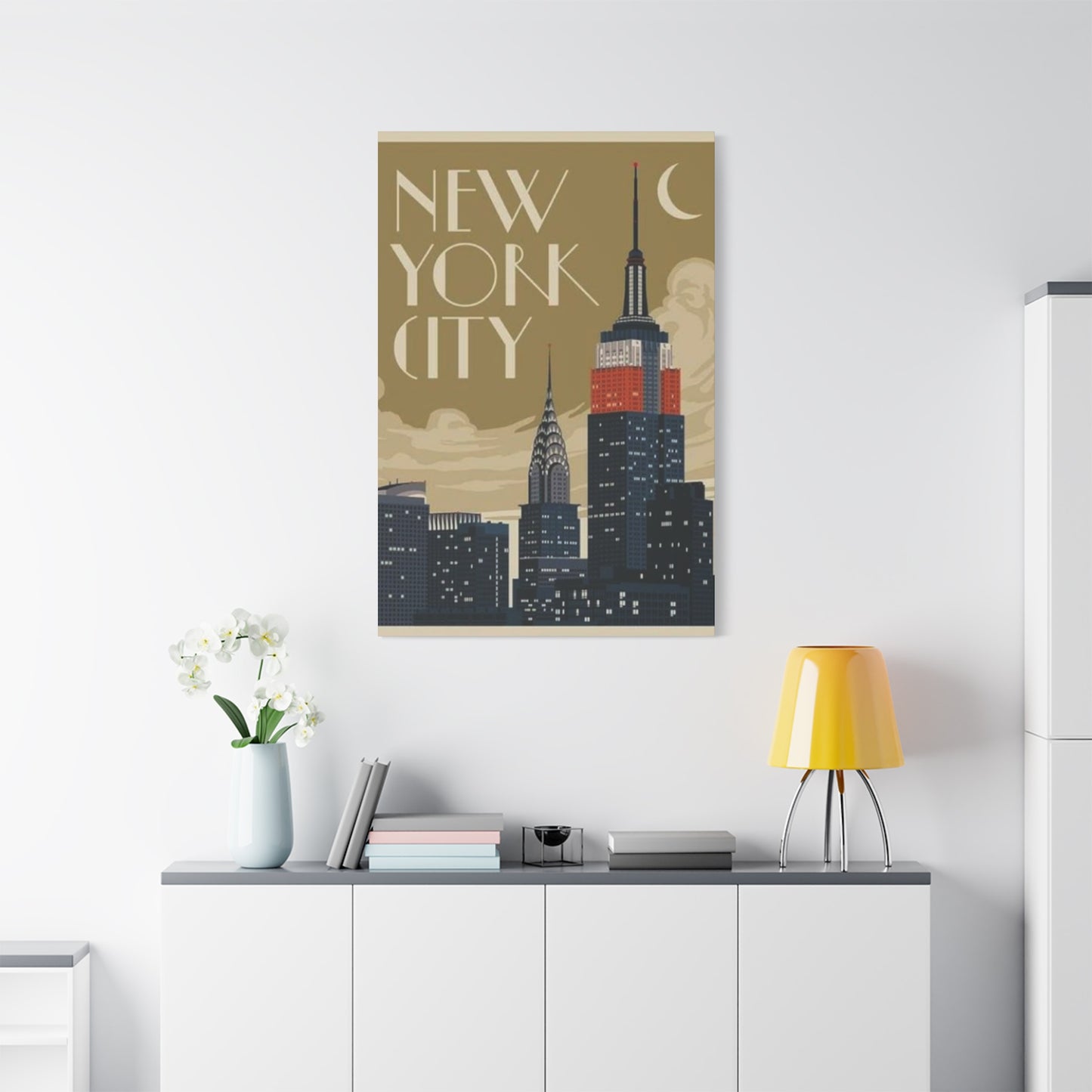 Empire State Building Manhattan NYC Skyline Wall Art & Canvas Prints