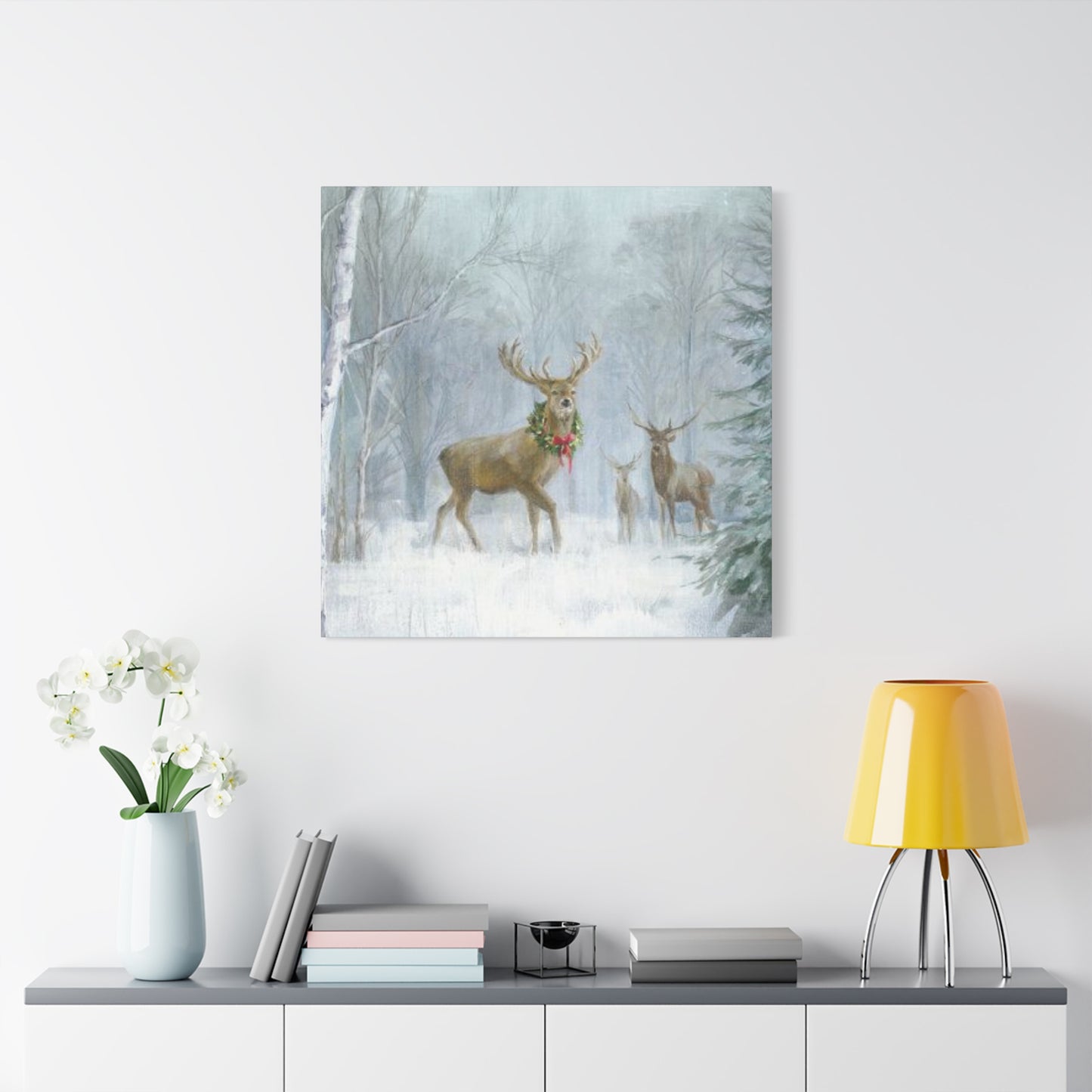 Family of Reindeer Wall Art & Canvas Prints