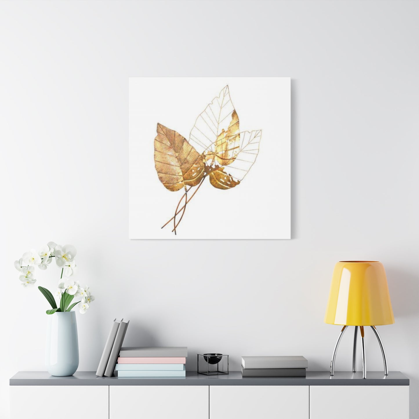 Golden Leaves Wall Art & Canvas Prints