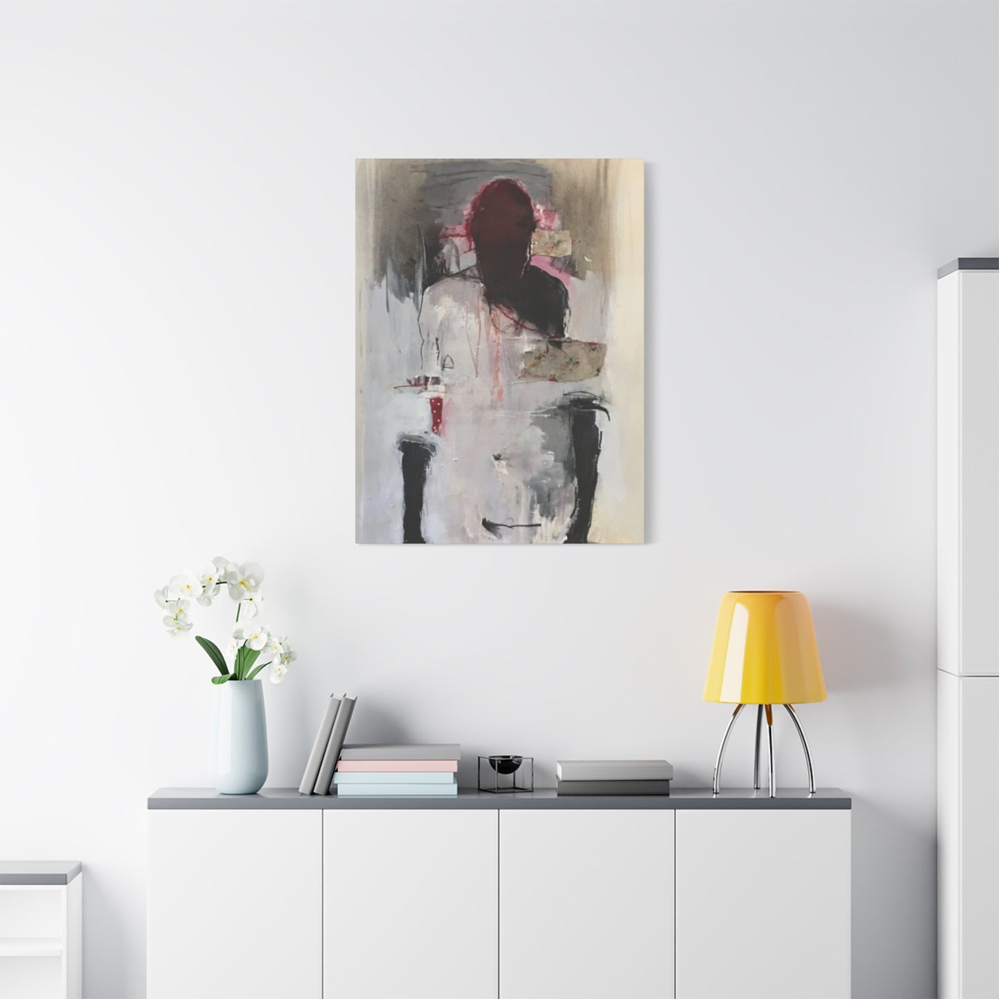 Men Silhouette Modernism Wall Art & Canvas Prints