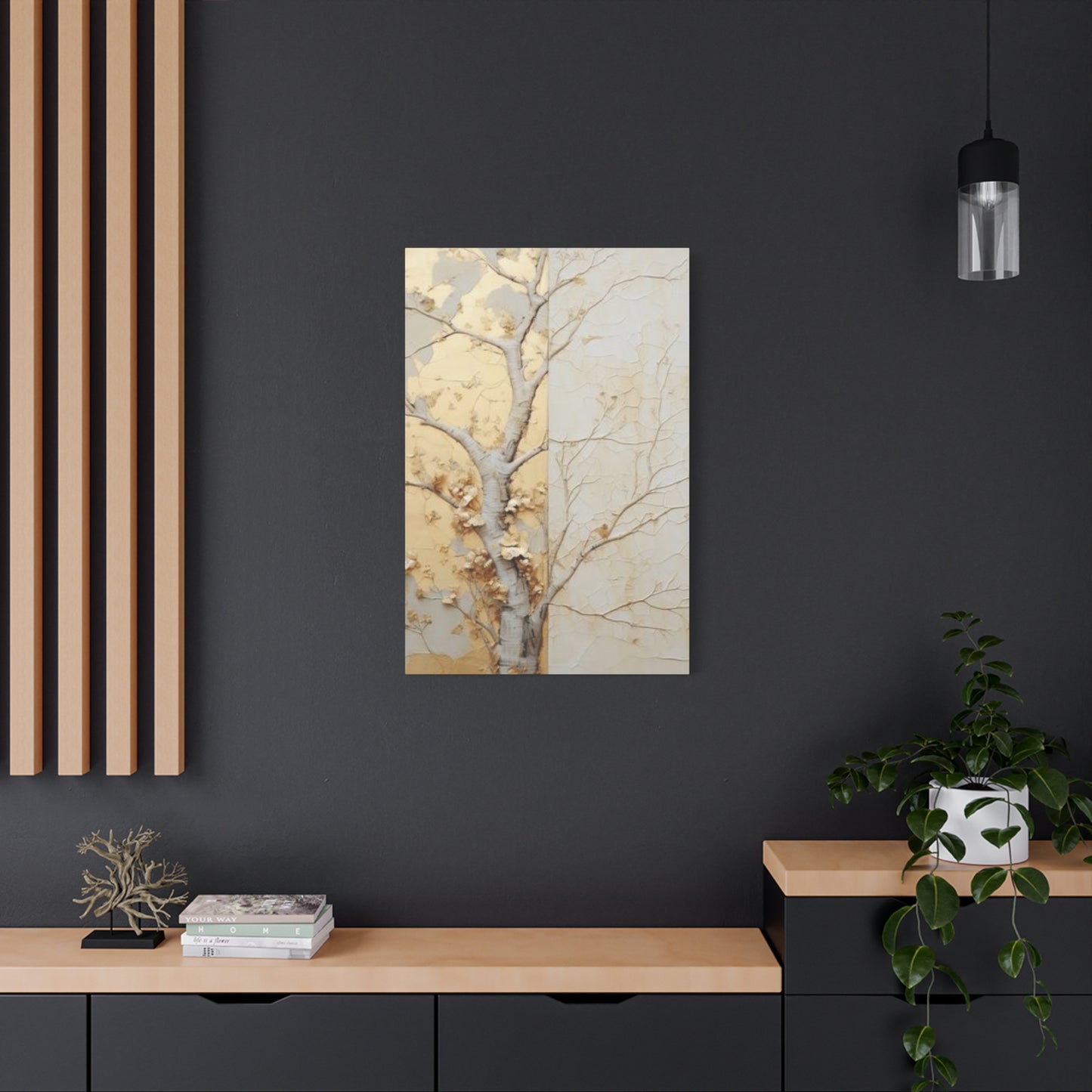 Golden Stem Wall Art & Canvas Prints