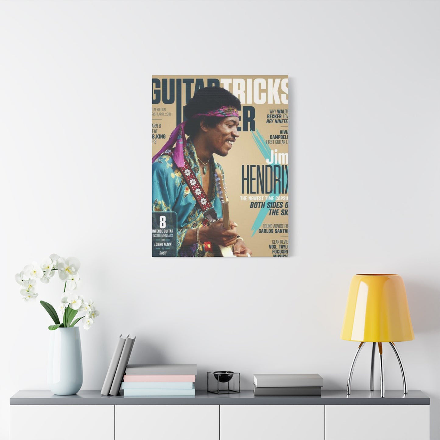 Jimi Hendrix New Poster Wall Art & Canvas Prints