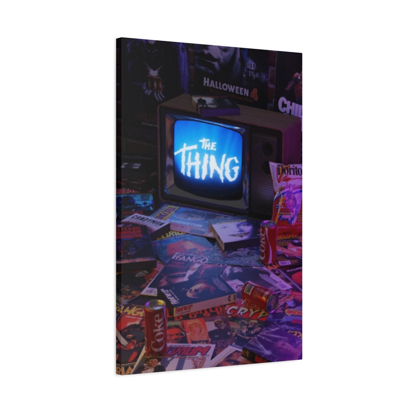 The Thing Horror Movie Poster Wall Art & Canvas Prints