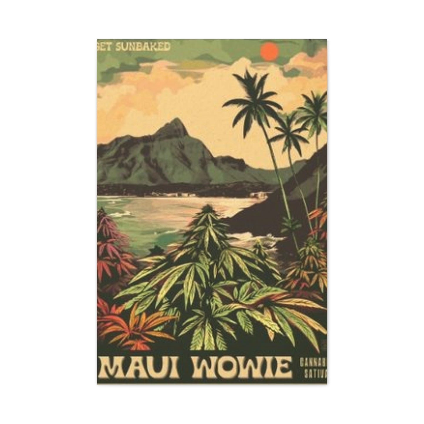 Maui Wowie Marijuana Wall Art & Canvas Prints