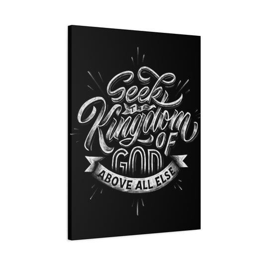 Kingdom Chalkboard Wall Art & Canvas Prints