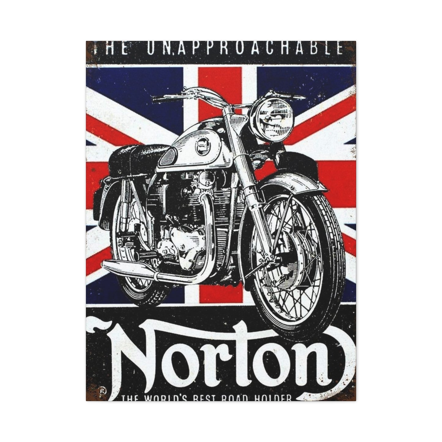 Classic British Motorcycle Wall Art & Canvas Prints