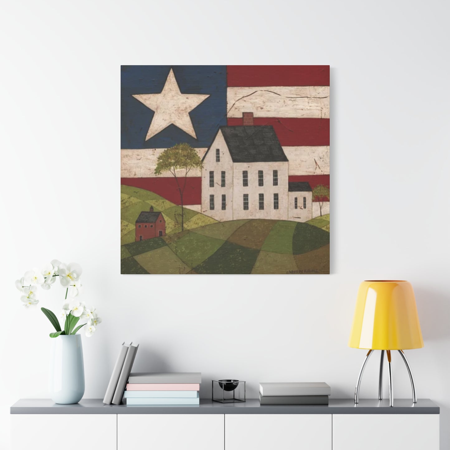 Home In Grasslands Kimble Warren Wall Art & Canvas Prints