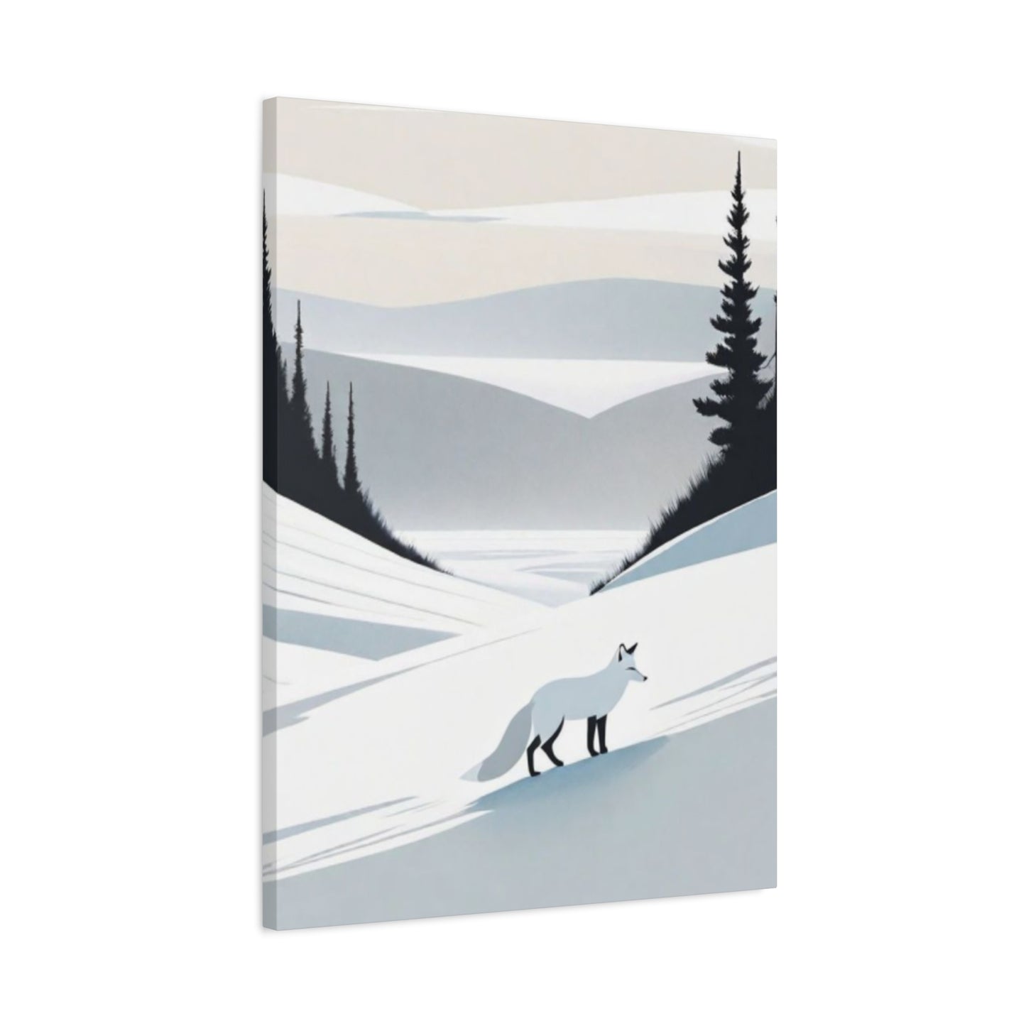 Snow Fox Wall Art & Canvas Prints