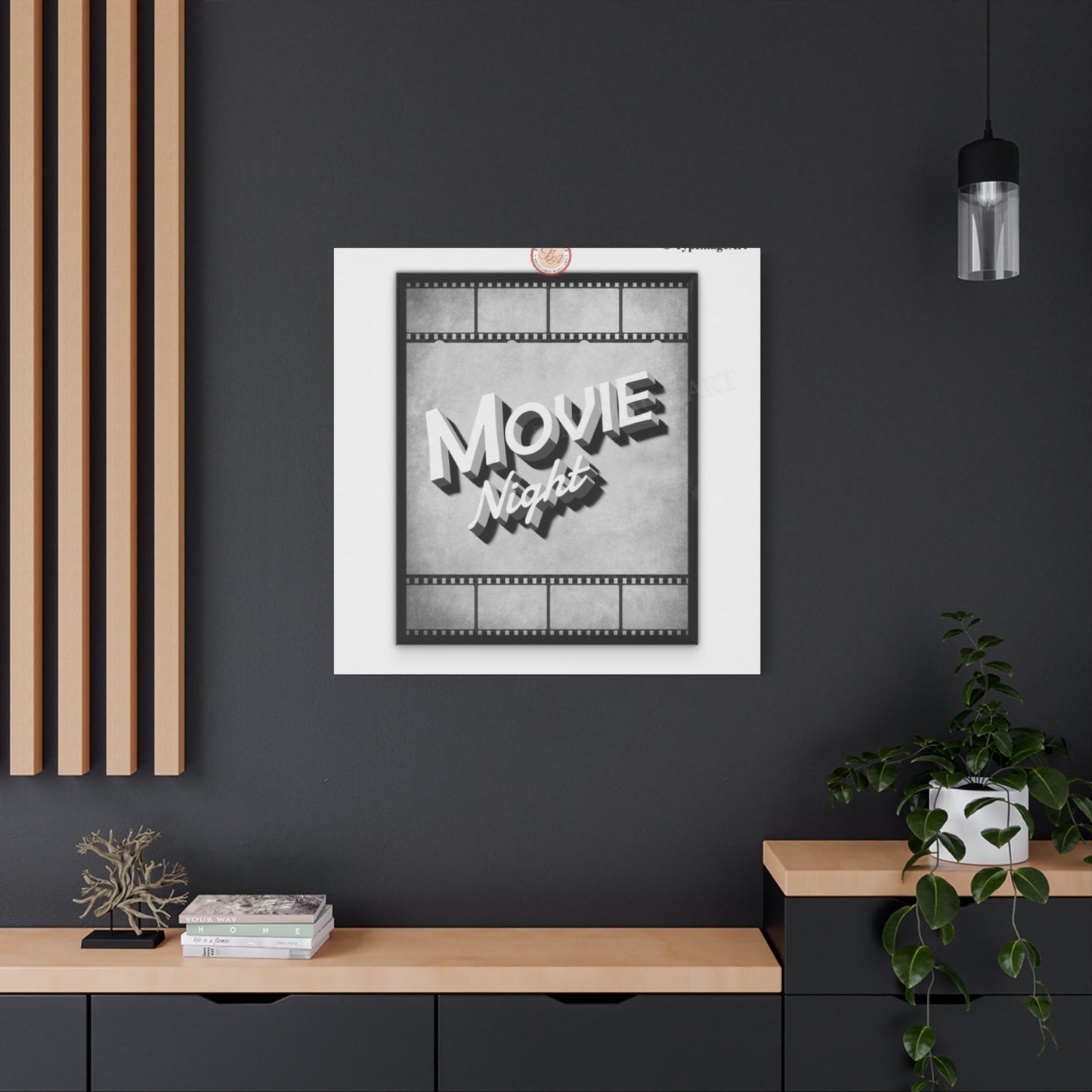 Movie Night Wall Art & Canvas Prints