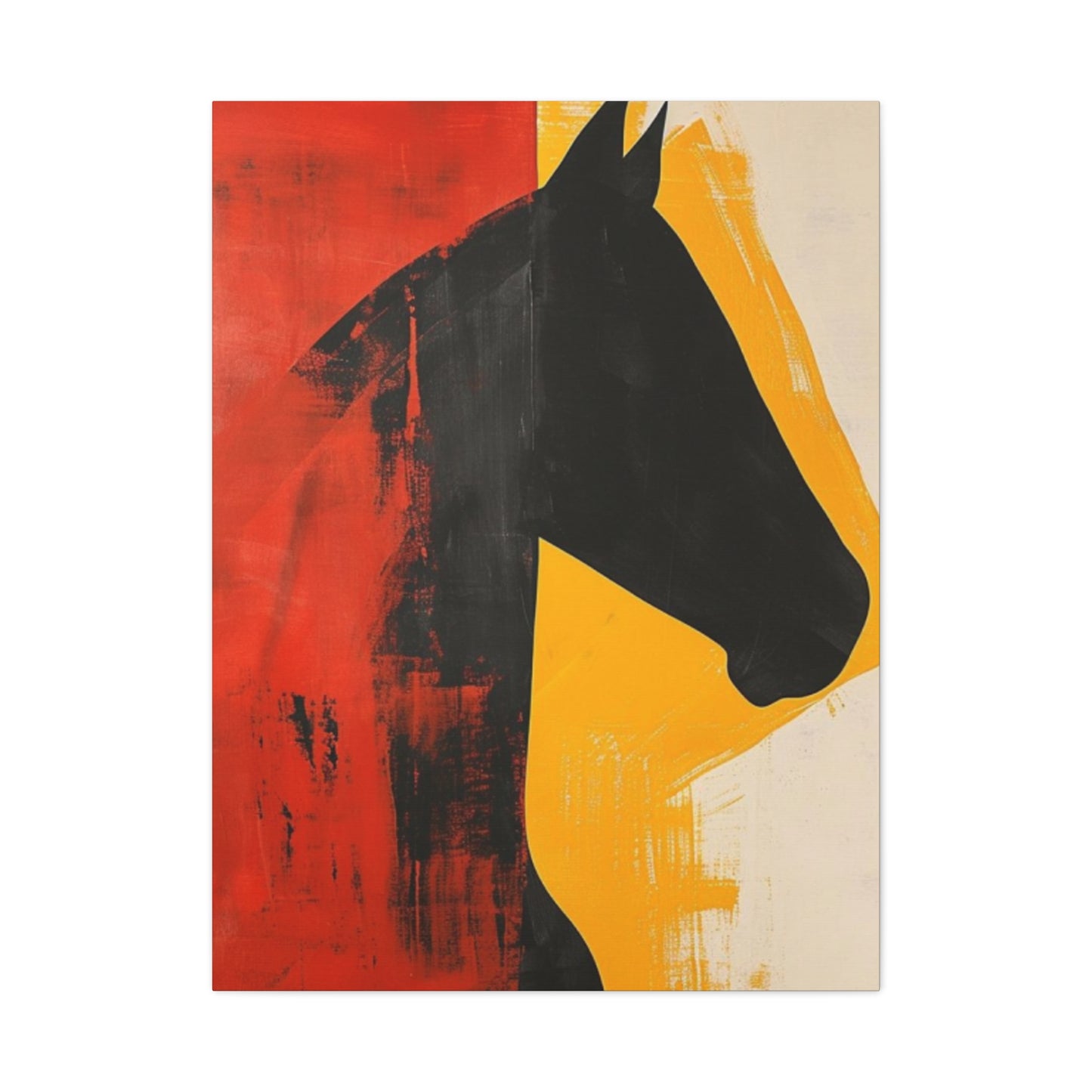 Horse Face Modernism Wall Art & Canvas Prints