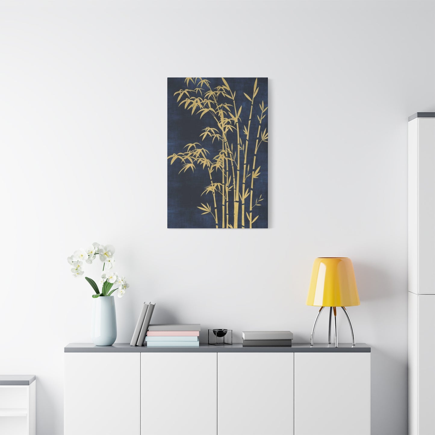 Golden Plant Art Wall Art & Canvas Prints