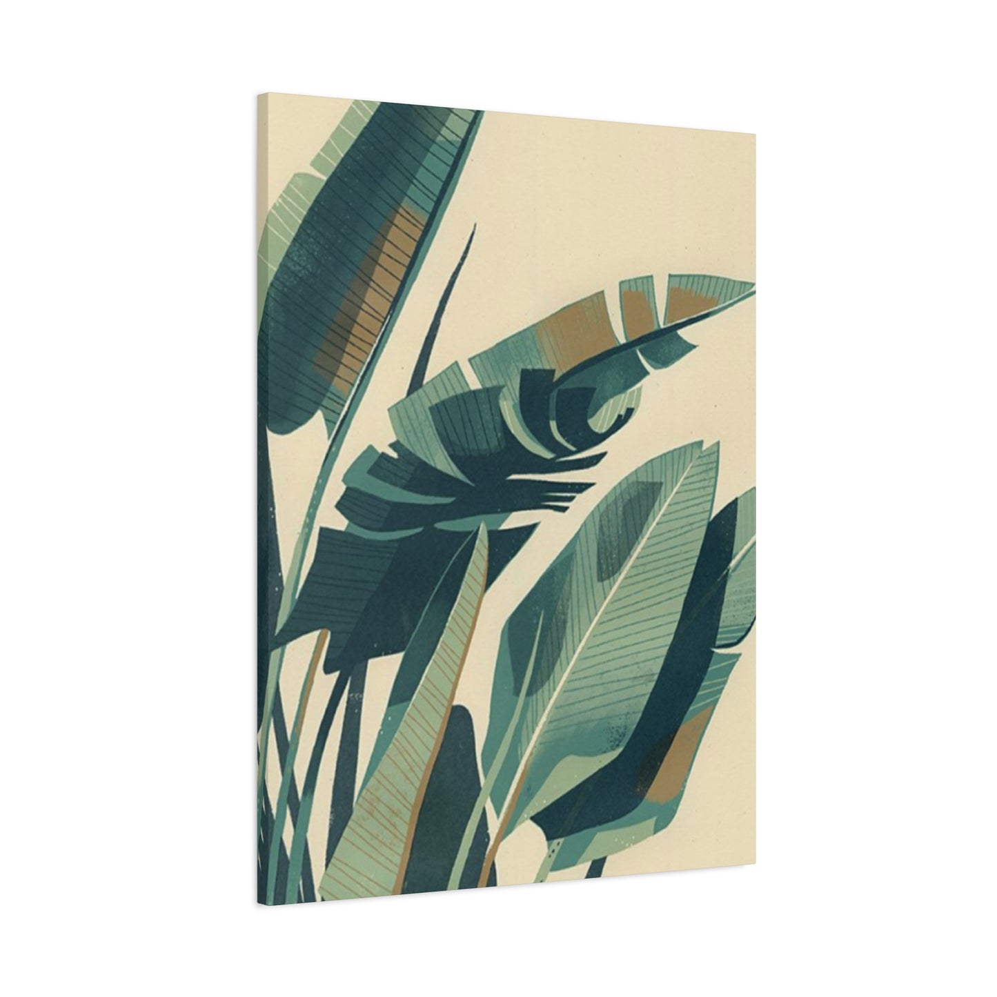 Palm Tree Leaves Abstract  Wall Art & Canvas Prints