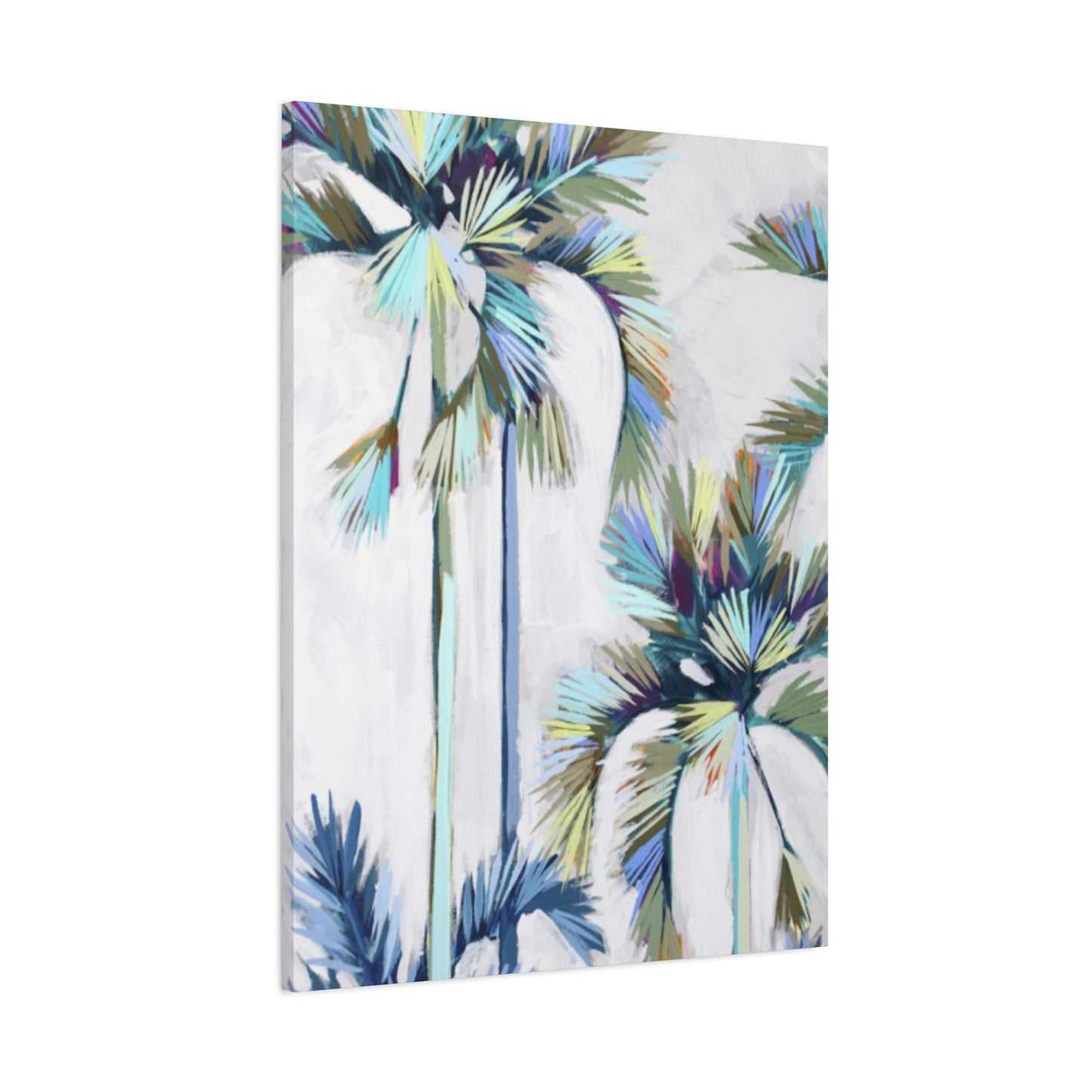 Negative Image Palm Tree Wall Art & Canvas Prints