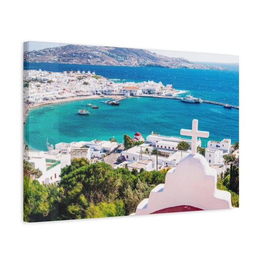 Greece Church Wall Art & Canvas Prints