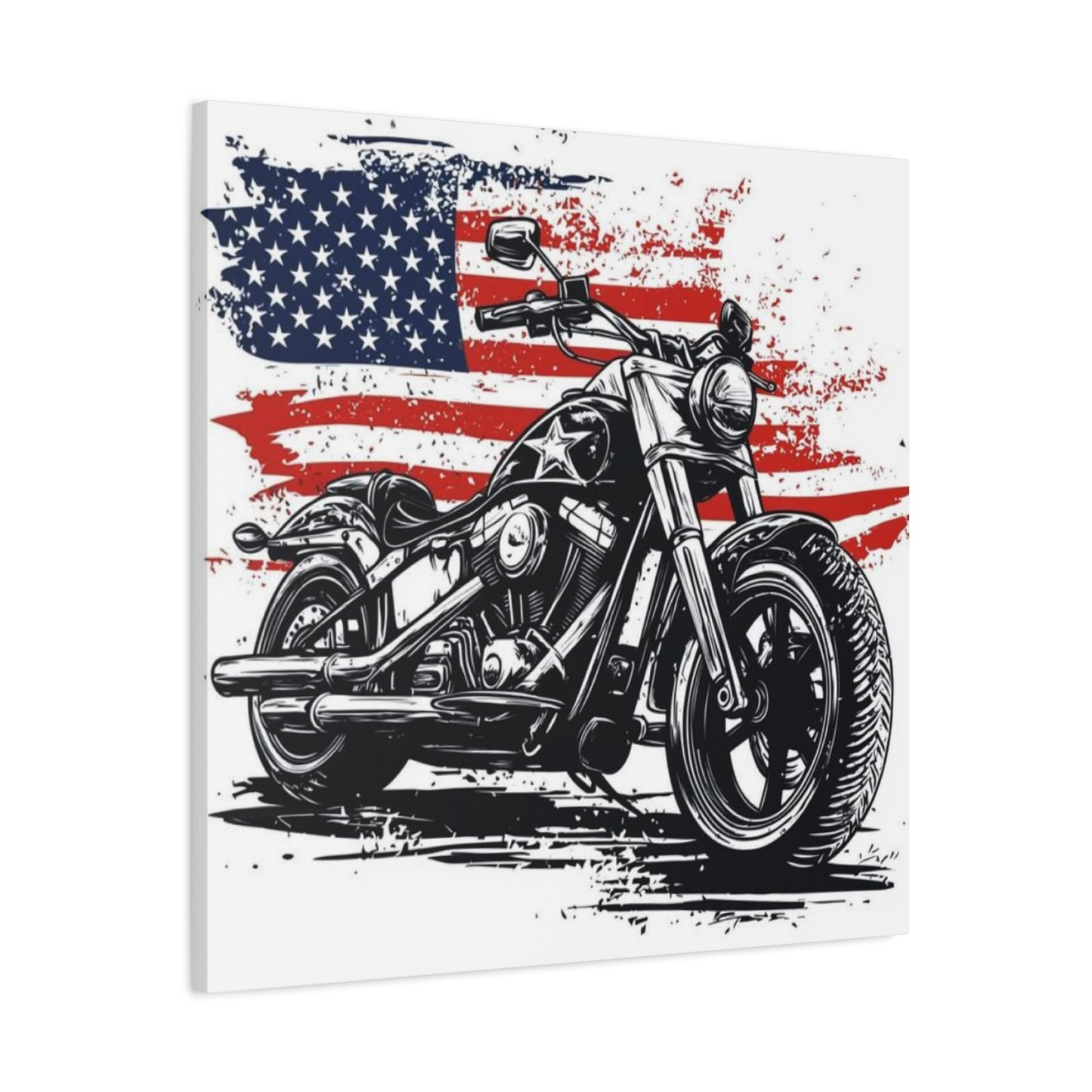 American Harley Davidson Poster Motorcycle Wall Art & Canvas Prints