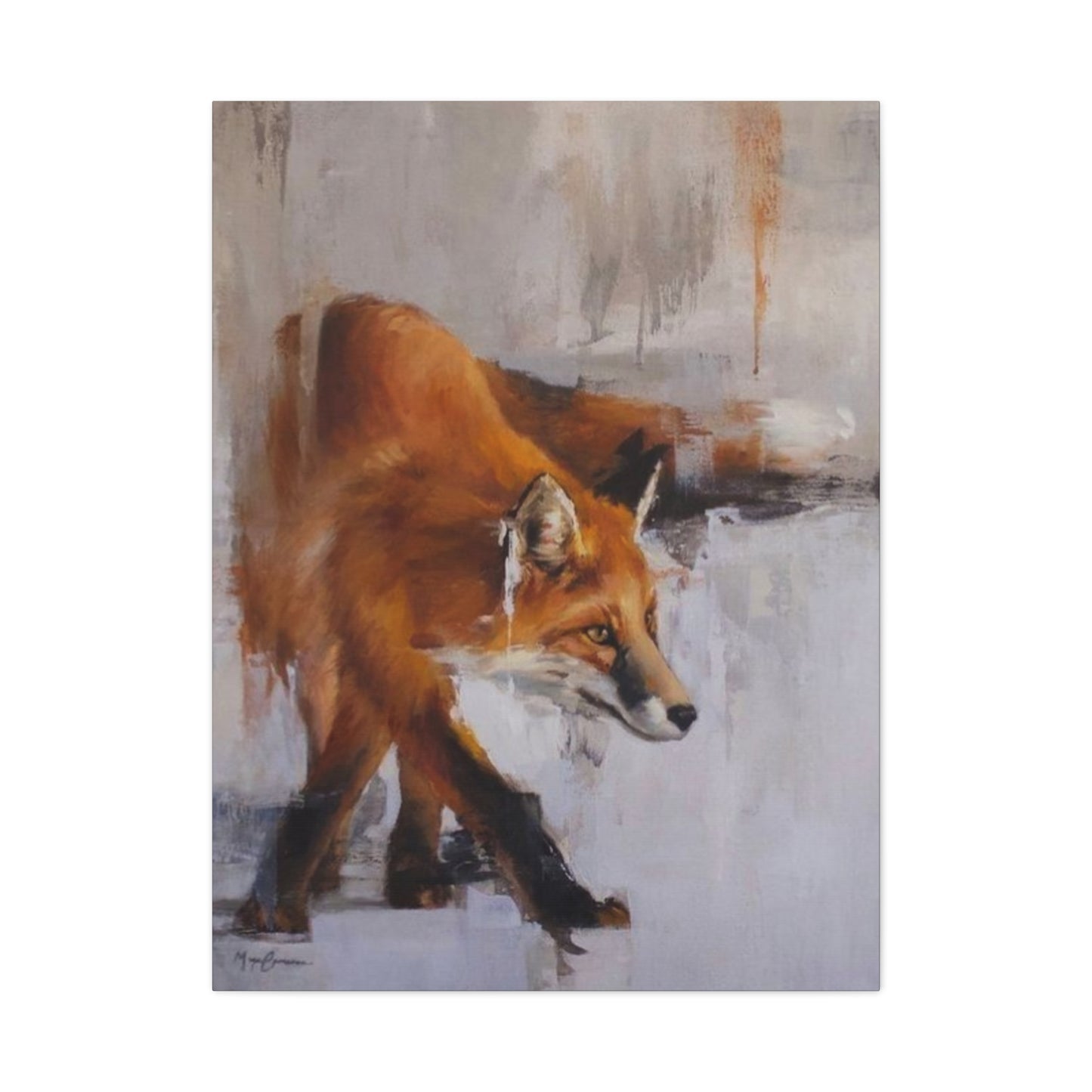 The Abstract Fox Wall Art & Canvas Prints