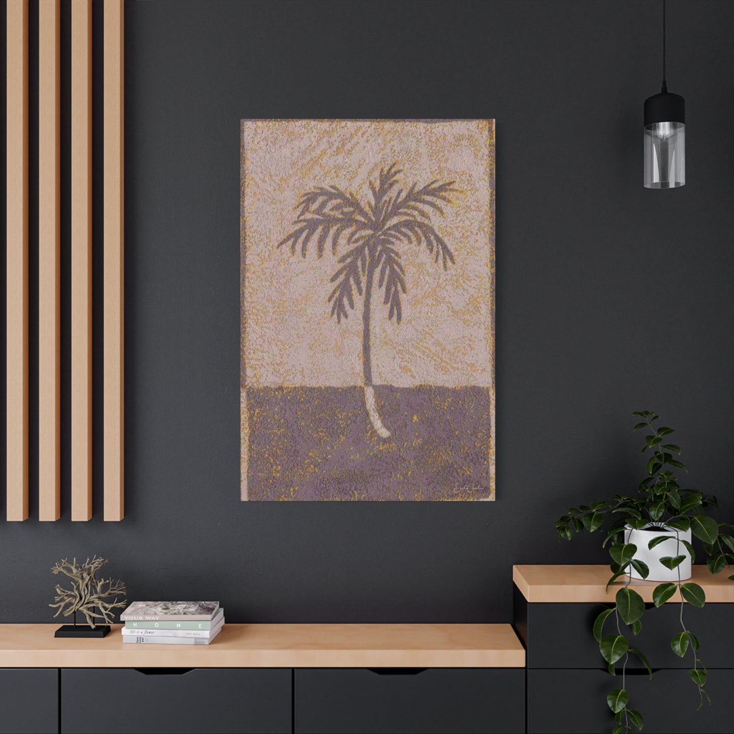 Brown Image Palm Tree Wall Art & Canvas Prints