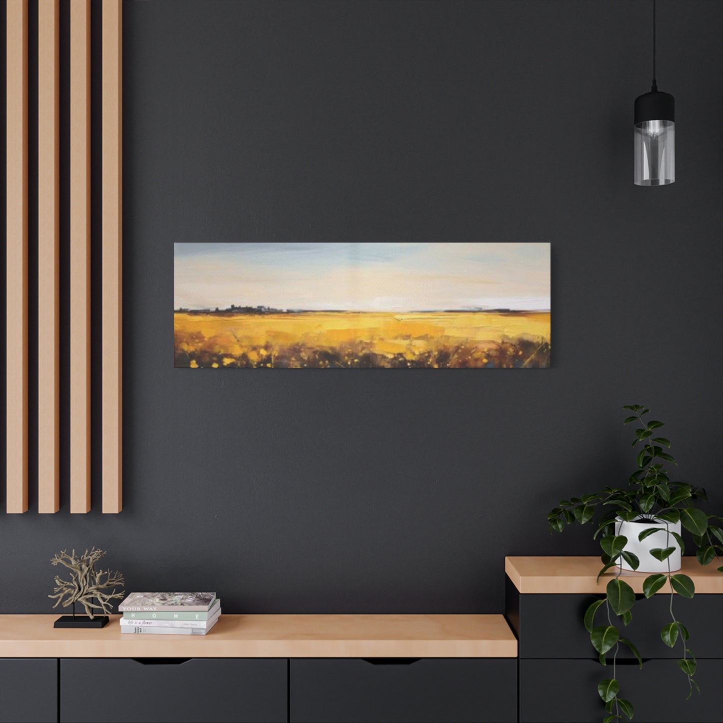 Golden Savanna Grassland Panoramas Wall Art & Canvas Prints