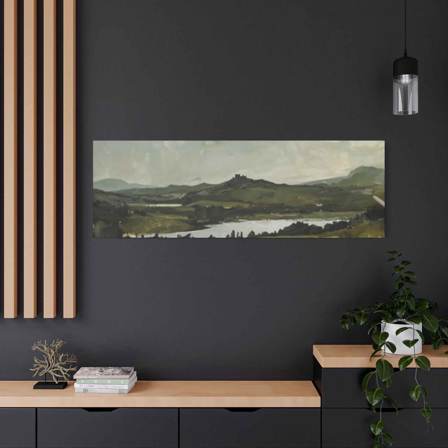 Lush Green Mountain Panoramas Wall Art & Canvas Prints