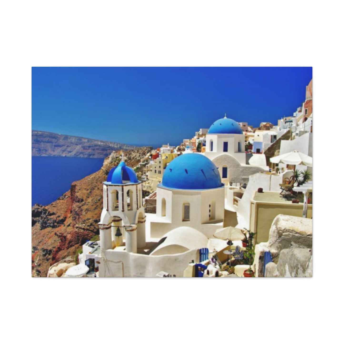 Greece Sky View Wall Art & Canvas Prints