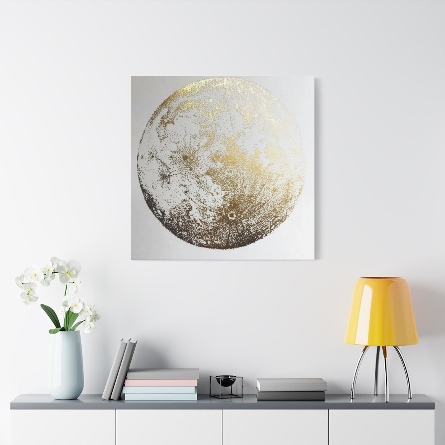 Golden Moon Wall Art & Canvas Prints