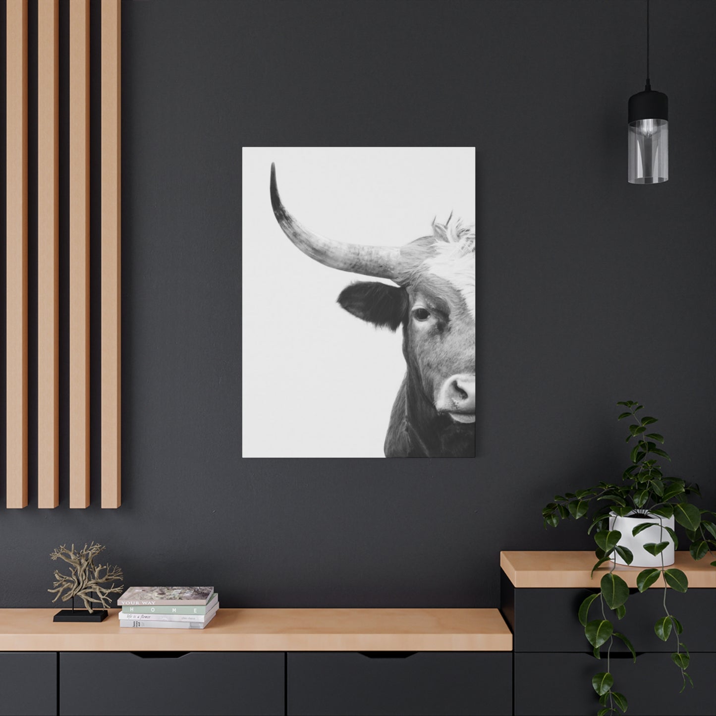 Bull Longhorn Photography Wall Art & Canvas Prints