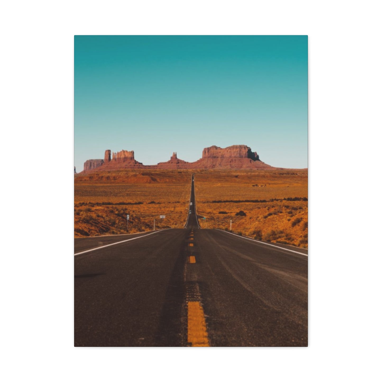 Road To National Park Wall Art & Canvas Prints