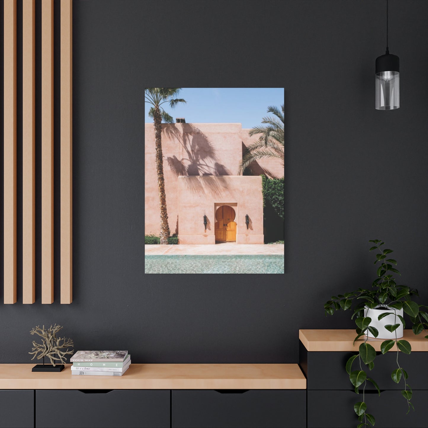 Sunshine On Architecture Of Moroccan Wall Art & Canvas Prints