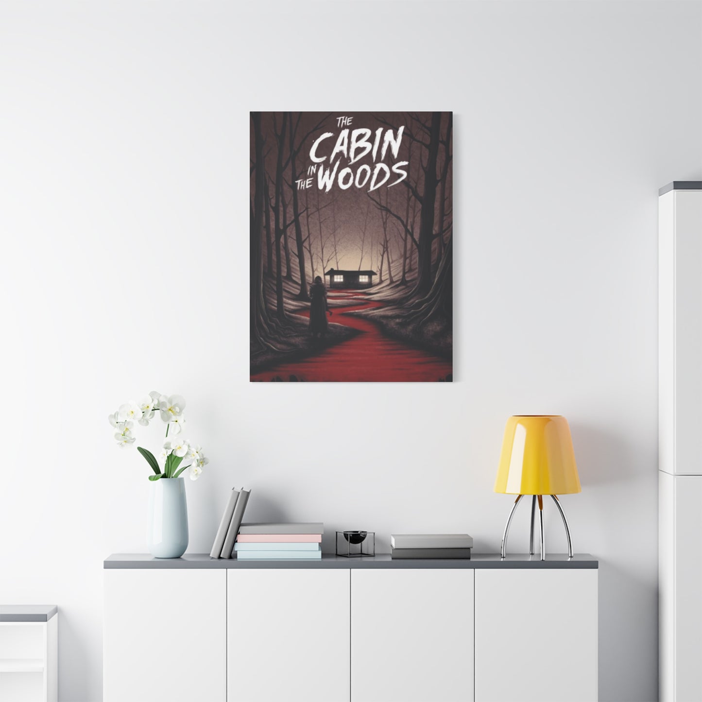 The Cabin in the Woods Horror Movie Poster Wall Art & Canvas Prints