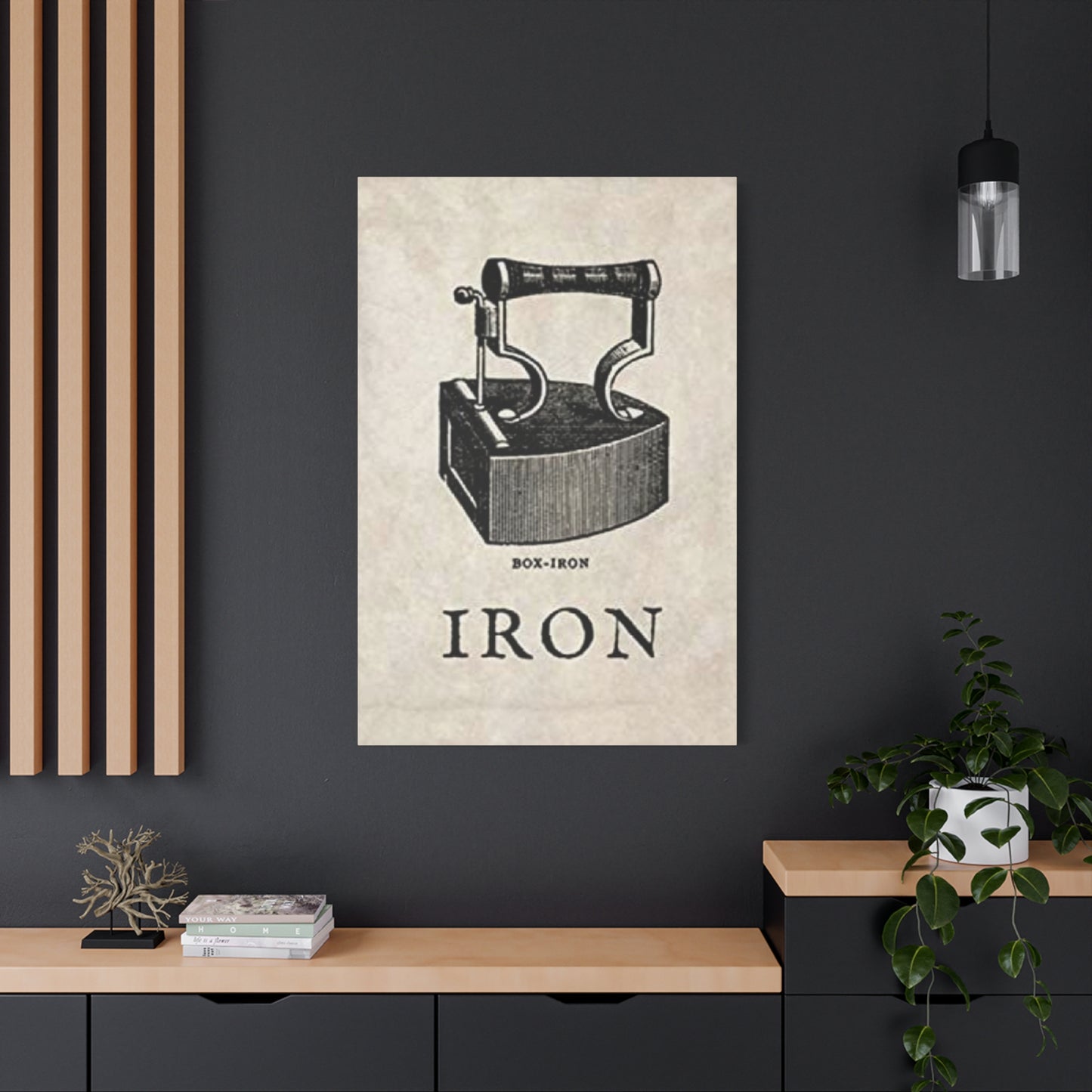 Box Iron Laundry Wall Art & Canvas Prints