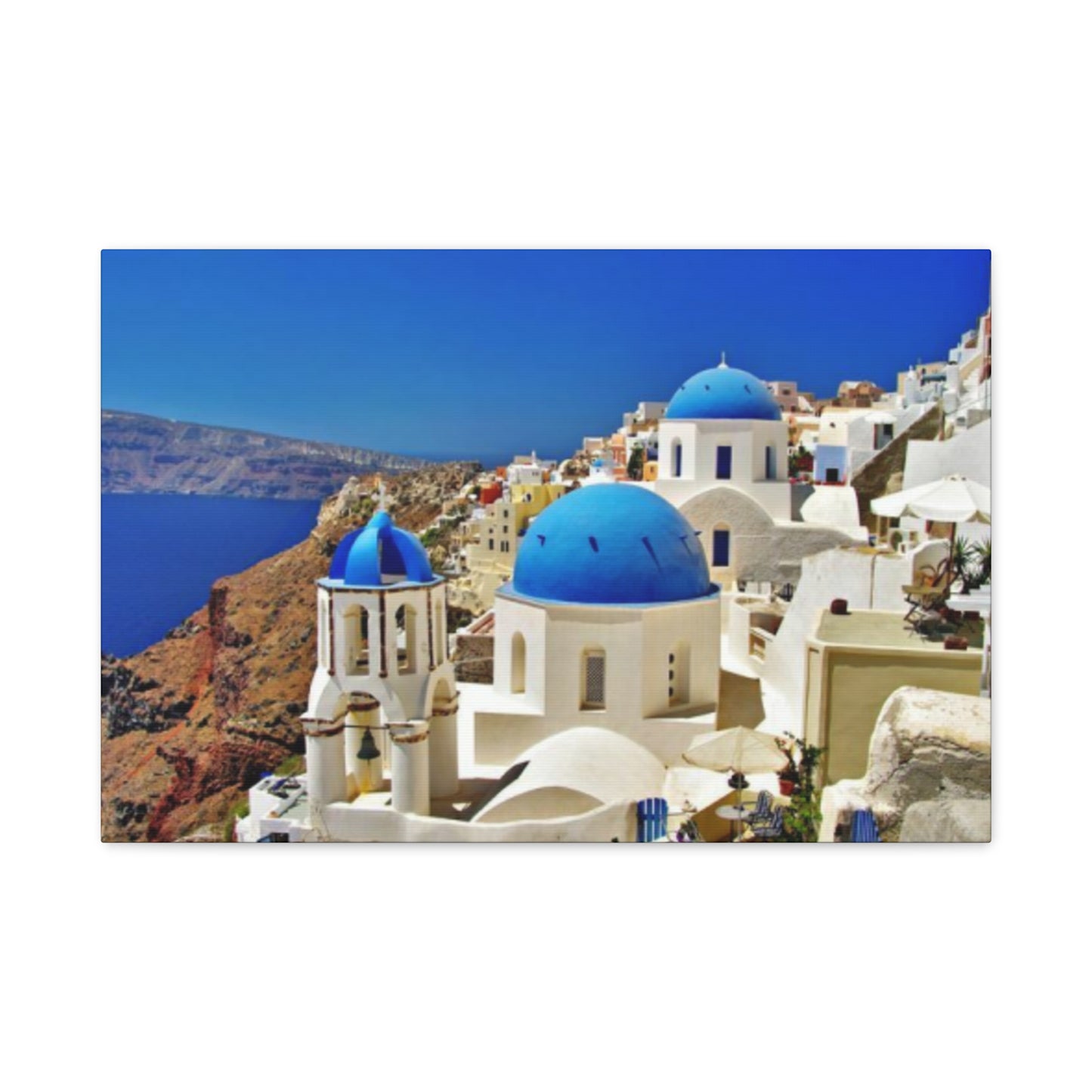 Greece Sky View Wall Art & Canvas Prints